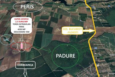 Teren 4200 mp, lângă lac și pădure – SUPER PREȚ: 2,5€/mp, direct proprietar - 1