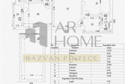 Apartament cu 3 camere decomandat în Ultracentral - 1
