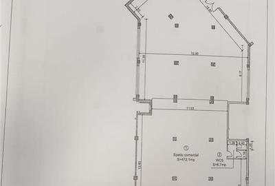 Spatiu Comercial / Alimentatie Publica 967mp ,10 parcari, Marasti, Piata 1 Mai - 8