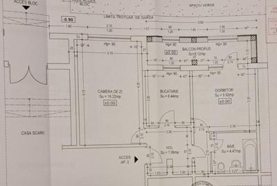 Apartament 2 camere modificat in 3 camere - zona Brătianu | OCAZIE UNICĂ - 1