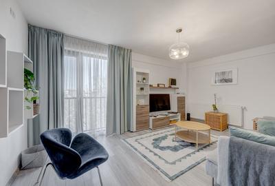 Apartament cu 2 camere decomandat, mobilat în P-ța Victoriei