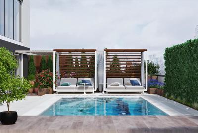 *PENTHOUSE* - AVIATIEI - CADOU Apartament 2 camere, garsoniera, 9 locuri parcare - 14