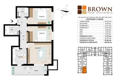 Apartament generos si modern finisat, 3 camere, stradal Bd.Metalurgiei Apartament generos si modern finisat, 3 camere, stradal Bd.Metalurgiei - 7