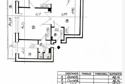 Apartament cu 2 camere decomandat, mobilat în Libertății - 28