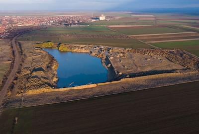 Balastieră în județul Arad cu teren de 12.5 ha - 12