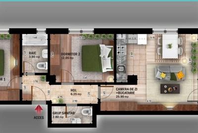 AP 3CAM. BLOC P+4 FINALIZAT / TRIPAN,TERMOSTAT,VATA BAZALTICA! AP 3CAM. BLOC P+4 FINALIZAT / TRIPAN,TERMOSTAT,VATA BAZALTICA! - 2