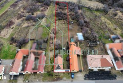 Casă cu 2 camere cu Teren 1789 Mp în Central