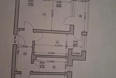 Apartament cu 2 camere decomandat în Central - 1