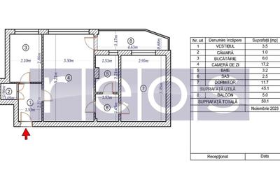 Apartament cu 2 camere semidecomandat în Tei - 7