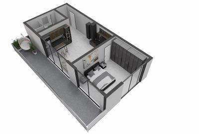 Apartament 2 camere Mamaia- OBA Lake - Proiect finalizat- Parcare inclusa. - 7