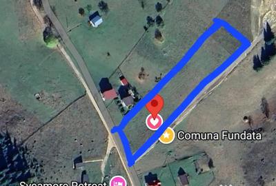 Teren de 5200 mp, în Fundata - 12