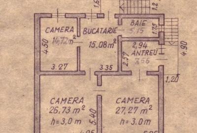 Casă cu 3 camere în Central - 5