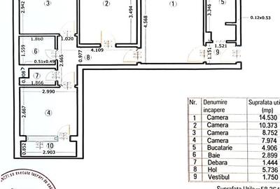 Apartament cu 4 camere semidecomandat, mobilat în Drumul Taberei - 8