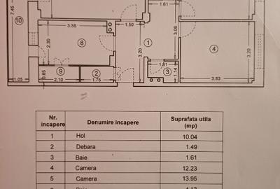 Apartament cu 3 camere decomandat în Lenin - 6