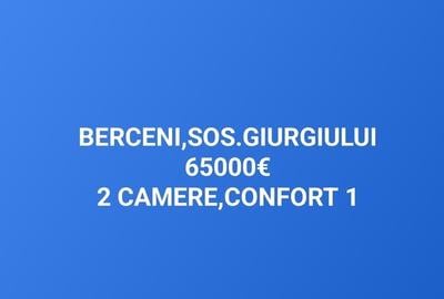 Apartament cu 2 camere semidecomandat în Giurgiului