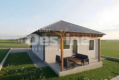 Casă individuală cu 3 camere cu Canalizare în Lumina - 2