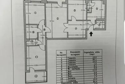 Apartament cu 4 camere decomandat în Vitan