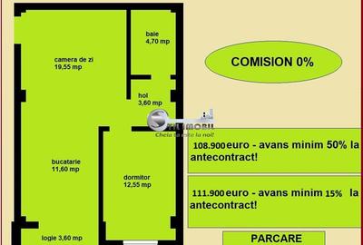 Apartament cu 2 camere semidecomandat în Popas Păcurari - 2