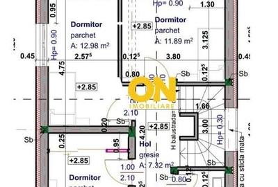 Casa semifinisata, 4 camere, 3 bai, 339 mp teren, zona Valea Popii - 3