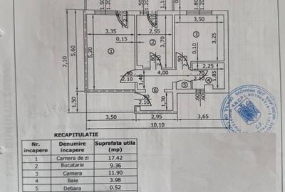 Republicii zona Mega Image 2 camere etaj 3 din 4 - 10