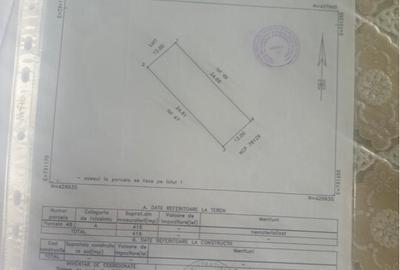 Teren suprafa?a 438mp deschidere 12m