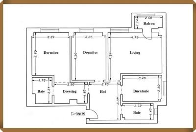 COMPOZITORI-PRIMO APARTAMENT CU 3 CAMERE 78 MP RENOVAT LOC PARCARE - 11