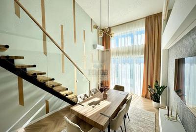 Penthouse mobilat lux 118 mpu cu 5 camere 3 bai balcon - 11