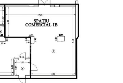 Spațiu comercial, de 67 mp, în Tunari - 3