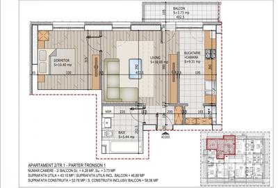 Titan Pallady | Centrala termica proprie | Metrou Teclu 12 min - 1