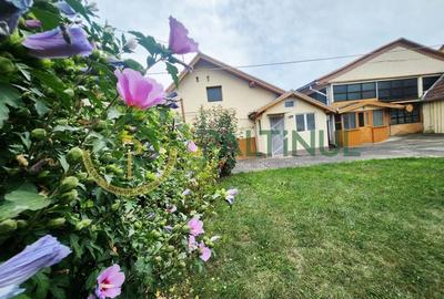 Casă cu teren 671 mp și hală 270 mp - Lazaret, acces din 2 străzi - 2