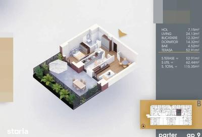 Apartament cu 2 camere decomandat în Theodor Pallady - 4