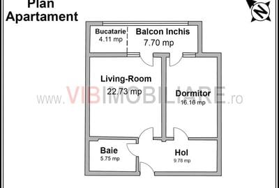 Apartament cu 2 camere decomandat, mobilat în Pantelimon - 10