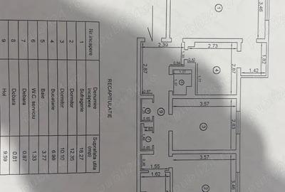 Apartament cu 3 camere decomandat în Buzaului - 1