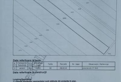 Teren agricol extravilan de 7462 mp, în Berceni - 8
