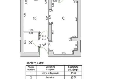DIRECT PROPRIETAR | Ap. 2 Camere - Cortina North | 0% Comision, TVA 0 - 2
