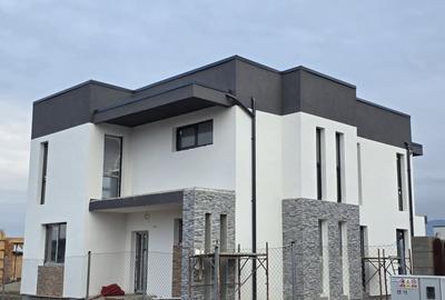 Casa moderna in stil mediteranean, teren 500mp, Cristian - 2