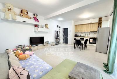 Apartament cu 2 camere semidecomandat, mobilat în Giroc