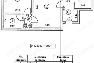 Apartament 2 camere-ion mihalache-1 mai-domenii-renovat+utilat+mobilat-59 mp - 9