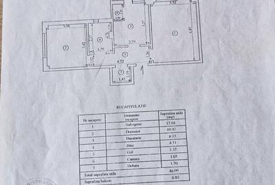 Apartament cu 2 camere decomandat în Radu Negru - 1