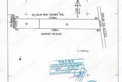 Teren de 2089 mp, în Vest - 1