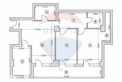 Apartament cu 3 camere în Glina - 15