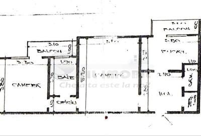 Vânzare apartament 2 camere - 60 mp - Zona Moara de Foc 120.000 EUR - 2