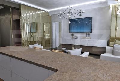 Apartament 3 camere, 74 mp, modern lux, etaj intermediar, lift, zona Burdujeni - 3