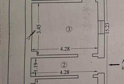 Casa locuibila,  din caramida, gaze,teren 360 mp cu deschidere 18, Palas - 5