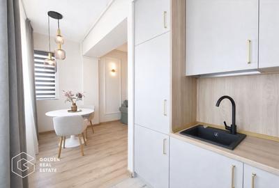 Apartament cu 2 camere semidecomandat, mobilat în UTA - 3
