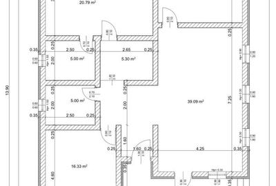 Casă cu 4 camere în Șerbănești - 2