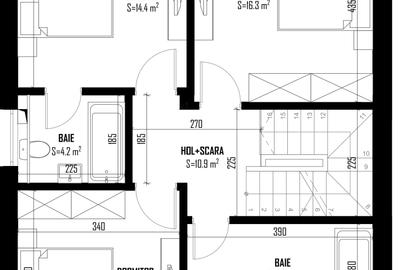 Vila 4camere+mansarda,2 pasi de parc Moghioros/Auchan/Ghencea/Metrou,tva inclus - 9