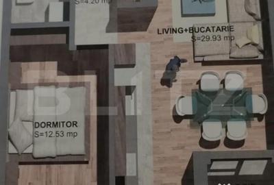 Apartament cu 2 camere semidecomandat în Torontalului - 3