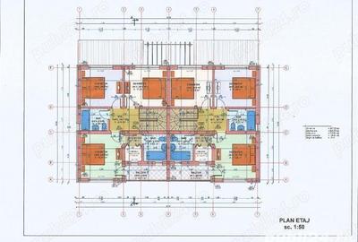 Zona str. Victoriei (str. Crizantemelor) - PROIECT NOU - case tip duplex, P+E, teren 360-442 mp - 4
