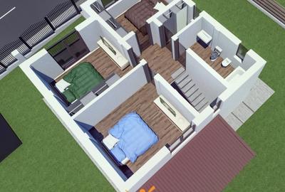 Casa individuala 120 Mp utili P+1+Pod - Valea Adanca - 4